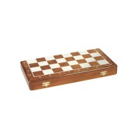 Coffret d'Echecs en Bois Pliant Taille 4