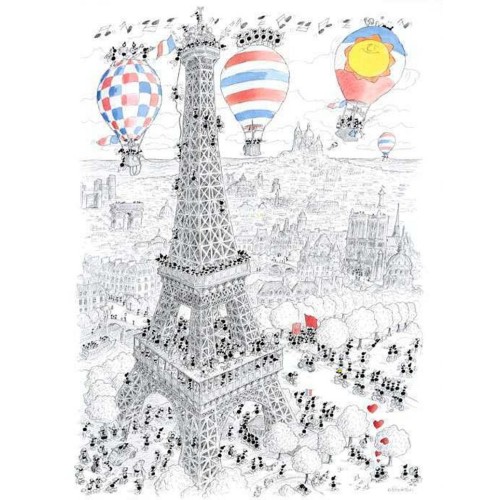Puzzle 1080 pièces - Paris...