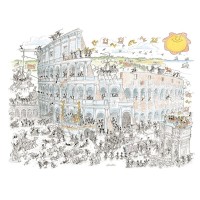 Puzzle 1080 pièces - Colisée, Fabio Vettori