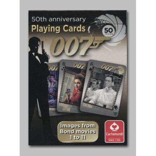 Cartes James Bond I - 50eme...