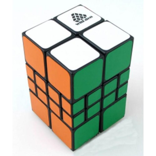 Cube 2x2x4 Square Black -...