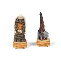 Pièces d'échecs Morts-vivants - Taille 3.5