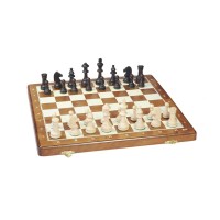 Coffret d'Echecs en Bois Pliant Taille 5