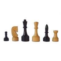Pièces d'Echecs Modern Black - Taille 5