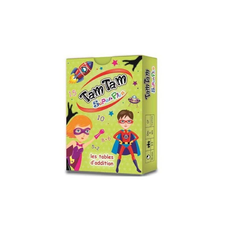 Tam Tam superplus - Les tables d'addition