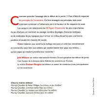 Les ouvertures d'échecs pour les enfants