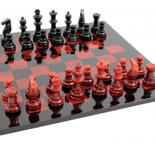 Jeu d'échecs Luxe Albâtre...