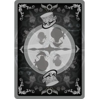 Cartes à jouer Bicycle Alice in the Wonderland Silver