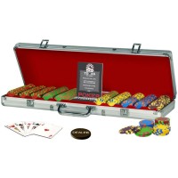 Mallette de Poker Lucky Star 500 jetons