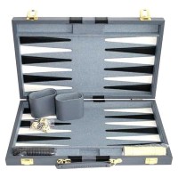 Backgammon gris 38 cm
