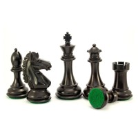 Pièces d'Echecs Alban Black - Taille 5
