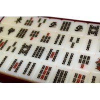 Coffret Mah-jong japonais Blanc