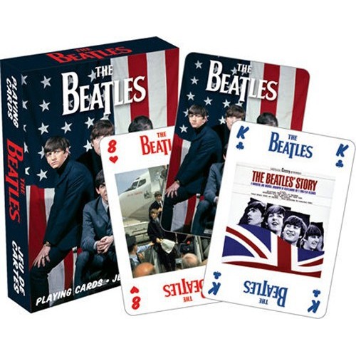 Cartes à jouer The Beatles...