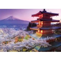 Puzzle 2000 pièces -  Mont Fuji, Japon