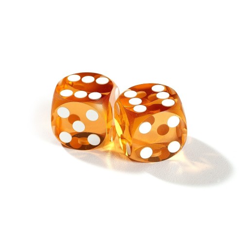 Dés de précision orange...
