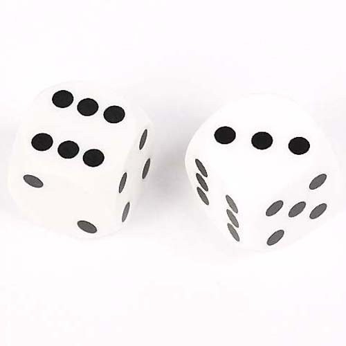 Dés de précision blanc...