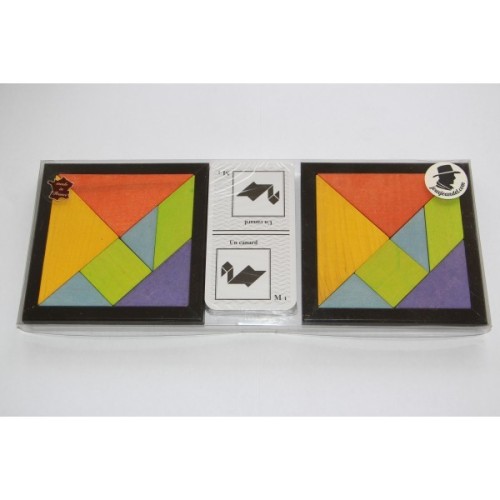 Casse-tête Tangram couleur...