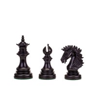 Pièces d'Echecs Valencia Black - Taille 4.5
