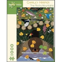 Puzzle 1000 pièces - The Rocky Mountains de Charley Harper