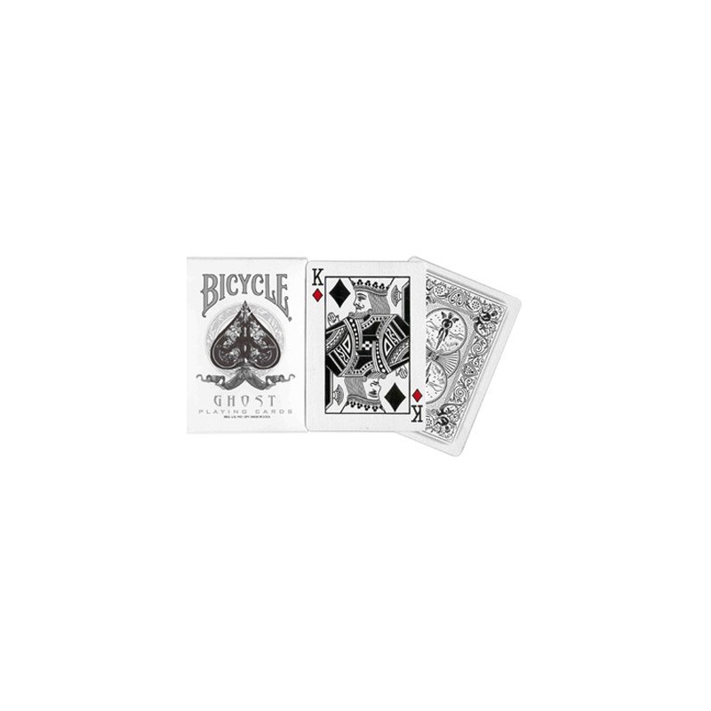 Cartes Bicycle Ghost white