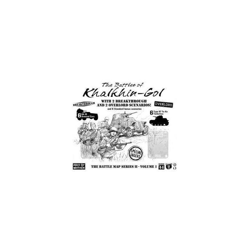 Memoire 44 - Battle Maps - La Bataille de Khalkhin-Gol