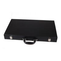 Backgammon Prestige Noir/Gris 38cm