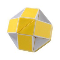 Cube Snake Magic Transformable Jaune