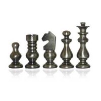 Pièces d'Echecs Métal Classic French - Taille 3