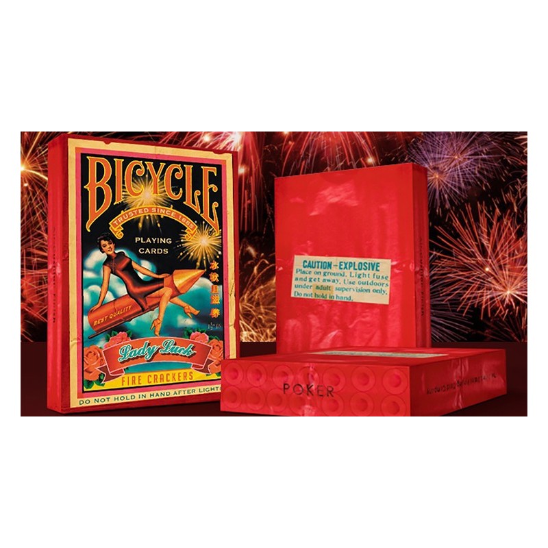 Cartes à jouer Bicycle Firecracker