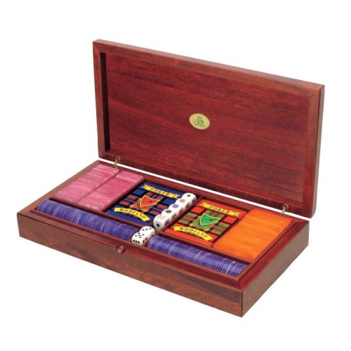 Coffret Jetons et Dés Noyer...