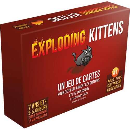 Exploding Kittens - Jeu de...