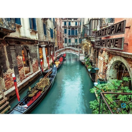 Puzzle 1000 pièces - Canal...
