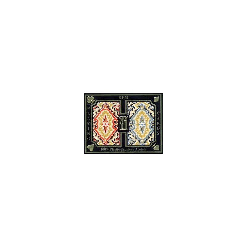 Coffret de Cartes Kem Paisley Bridge 2 Index