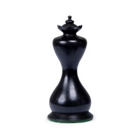 Pièces d'Echecs Antique Black - Taille 5