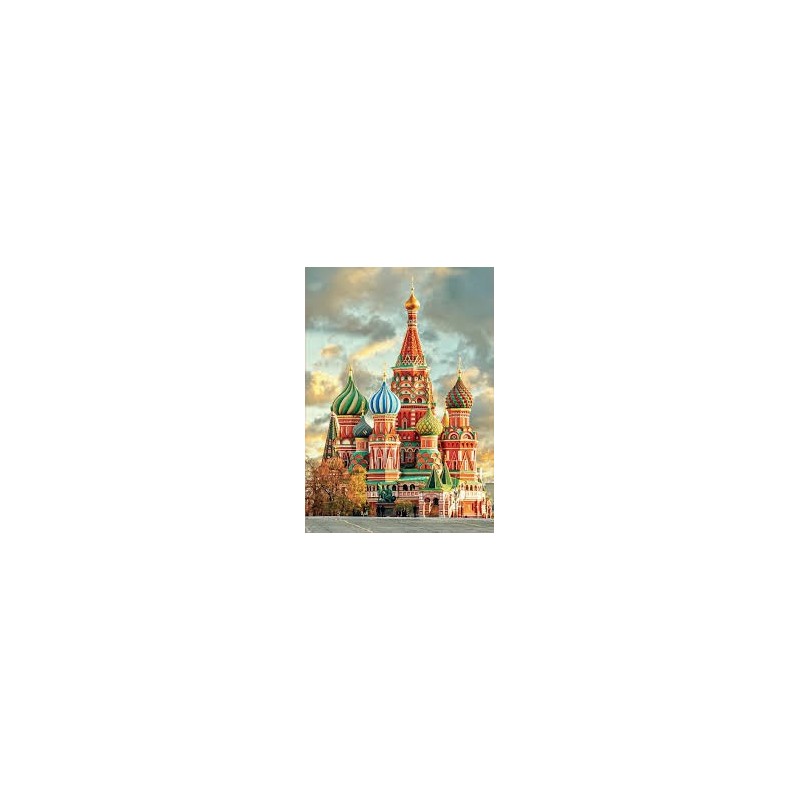 Puzzle 1000 pièces - Cathédrale de Saint Basile, Moscou