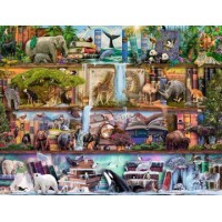 Puzzle 2000 pièces - Magnifique Monde Animal