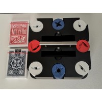 Coffret jetons de poker design en métal