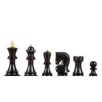 Pièces d'Echecs Fischer Russes Knight Black - Taille 5