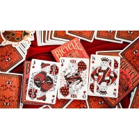 Cartes à jouer Bicycle Ladybug Red