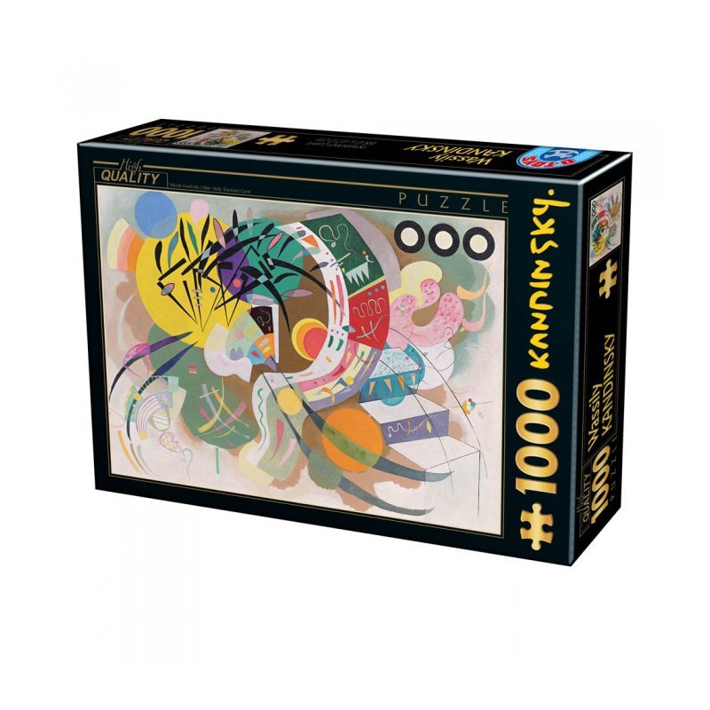 Puzzle 1000 pièces - Dominant Curve de Kandinsky