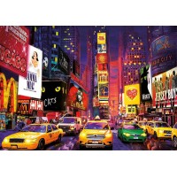 Puzzle 1000 pièces - Times Square, New-York Néon