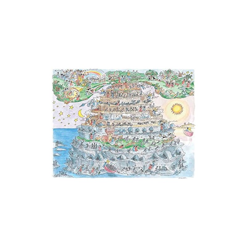 Puzzle 1080 pièces - Divine comédie Purgatoire