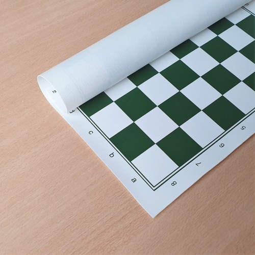 Tapis Echecs Souple Vert -...