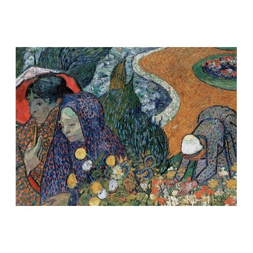 Puzzle 1000 pièces - Souvenir du Jardin à Etten, Van Gogh