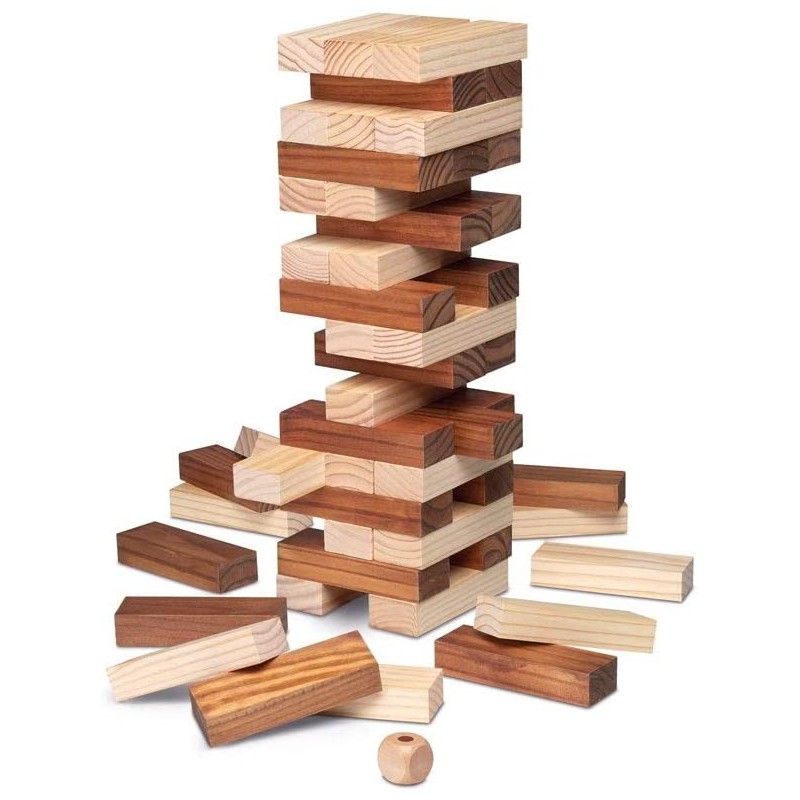 Block & Block Bicolor Tradition - Jenga Bois