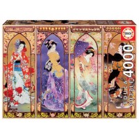 Puzzle 4000 pièces -  Collage Japonais