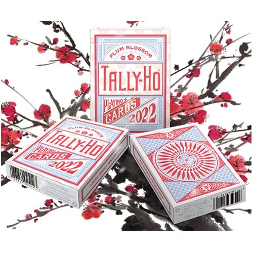 Cartes à Jouer Tally-Ho Plum Blossom