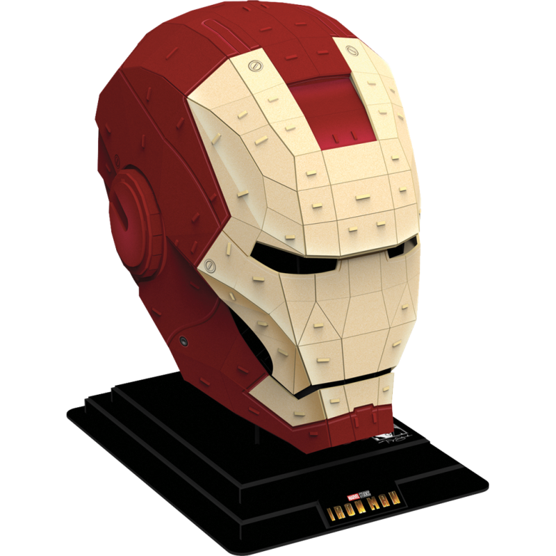 Puzzle 96 pièces 4D - Casque Iron Man