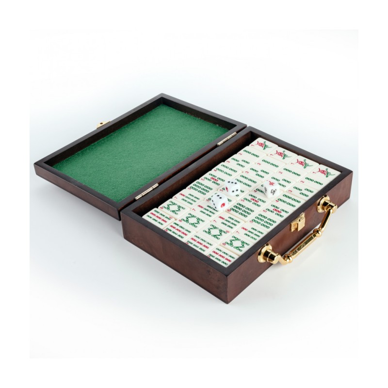 MahJong Blanc Ivoire Marqué
