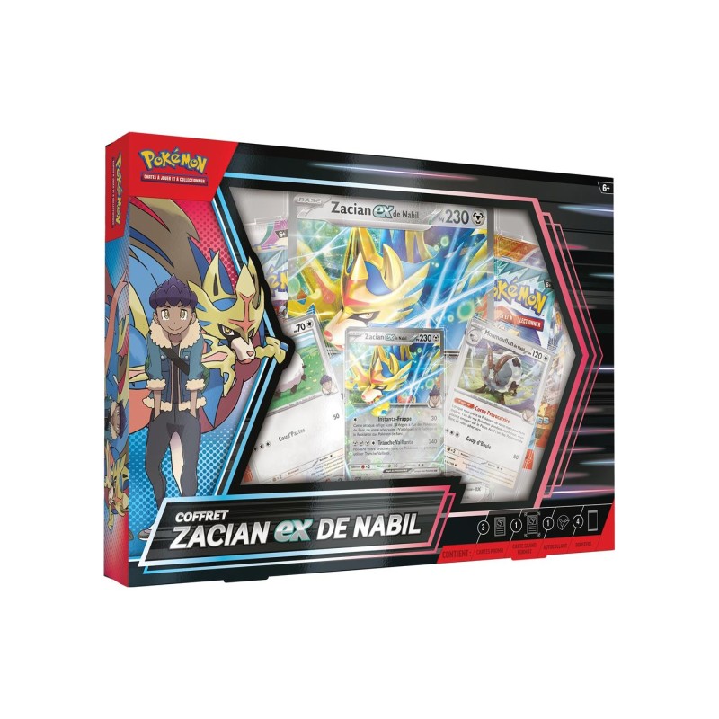 Coffret Pokemon Zacian-Ex de Nabil